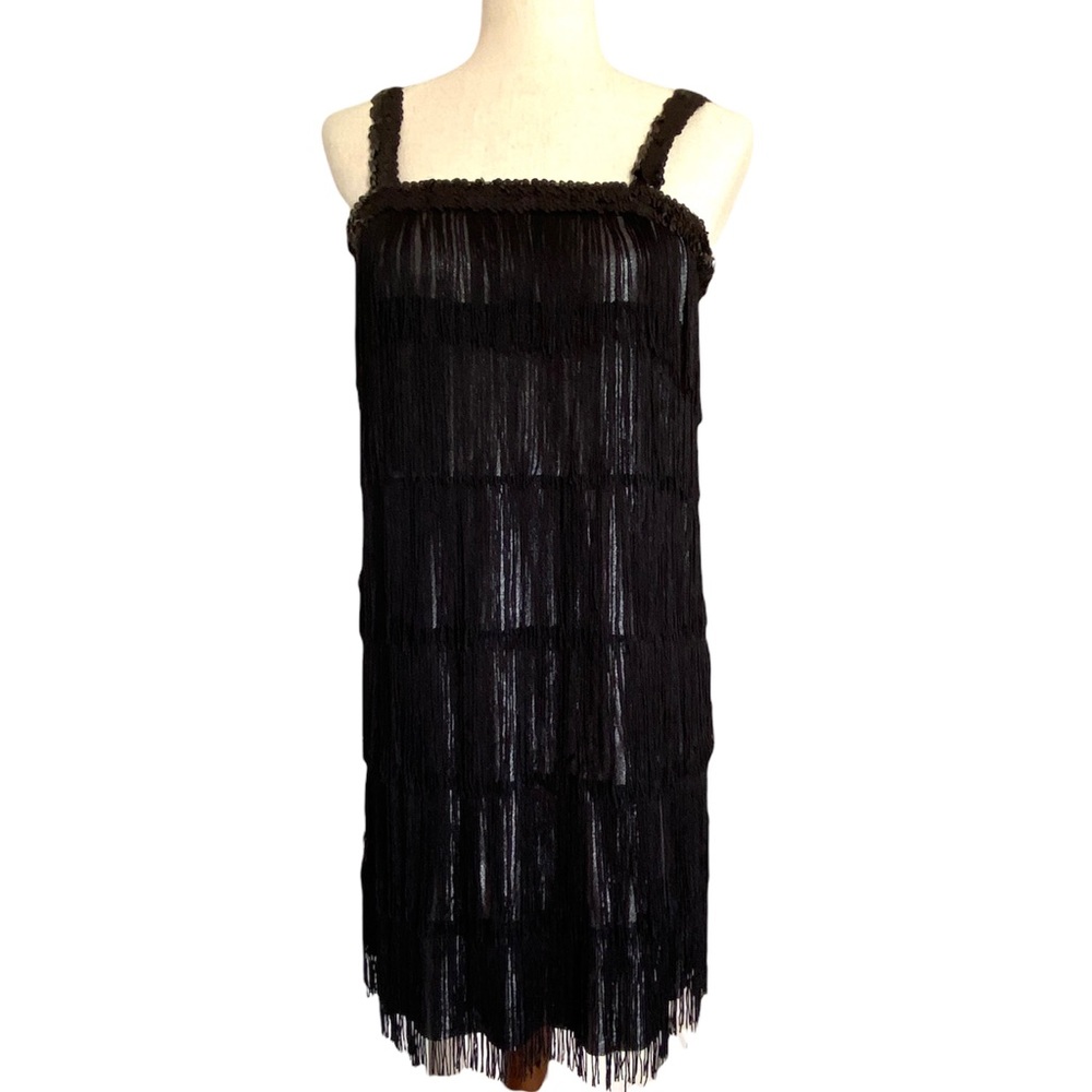 Flapper Black Dress Halloween Costume